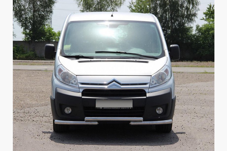 Citroen Jumpy 2007–2017 Frontschutzbügel ST009 (Edelstahl) 60 mm Image