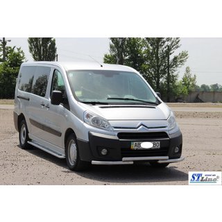 Frontschutzbügel ST009 (Edelstahl) Citroen Jumpy 2007–2017 Foto 3