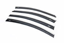 Chevrolet Cruze 2009–2015 Windabweiser mit Chromleiste SD (4 Stk, Niken) Foto 1