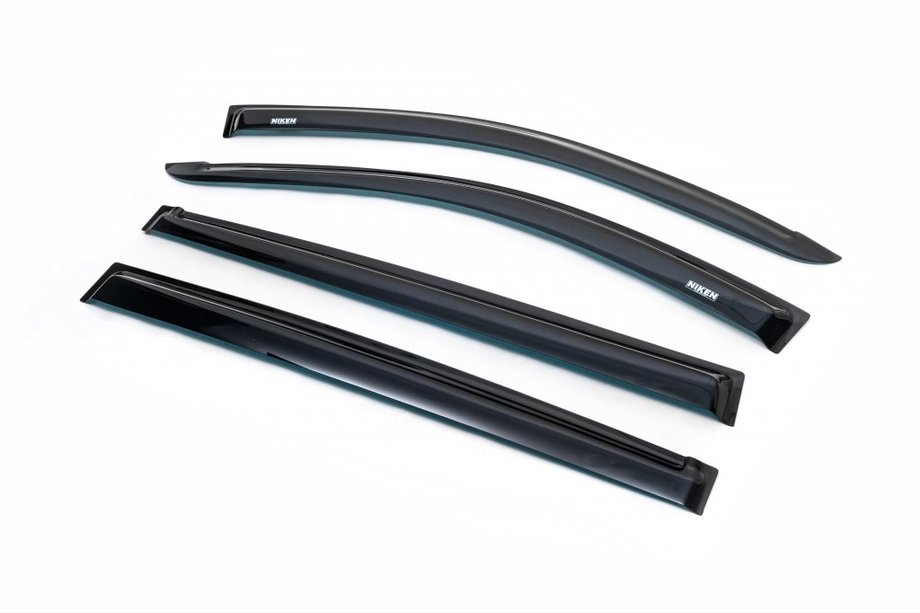 Mitsubishi L200 2006-2015 Windabweiser (4 Stk, Niken) Image