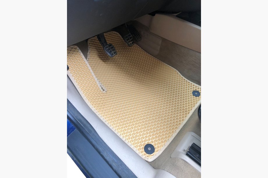 Volkswagen Sharan 1995-2010 EVA Fußmatten (2 Reihen, beige) Image