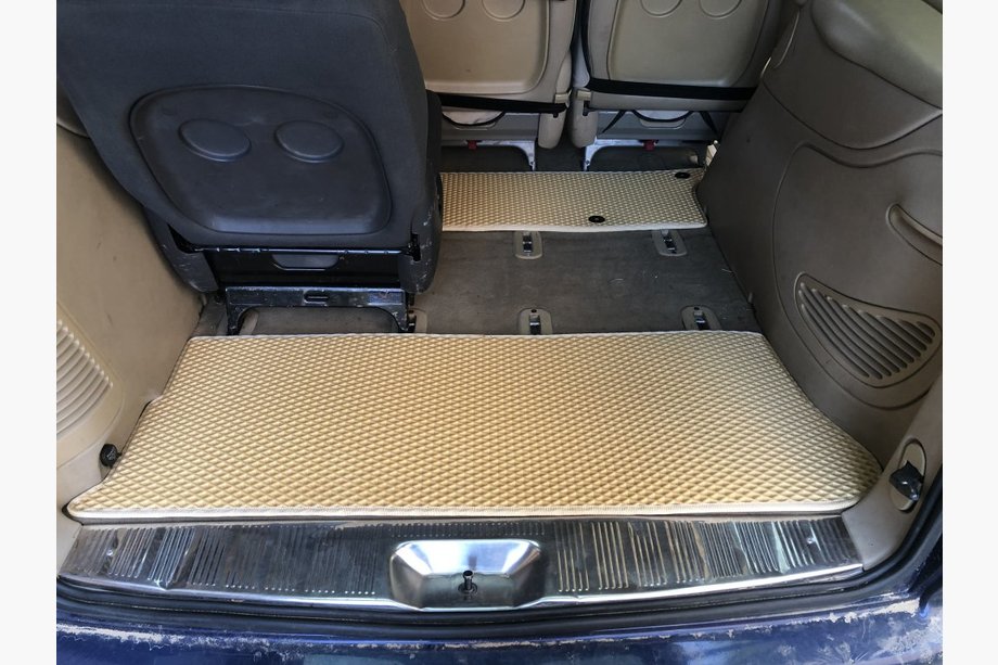 Volkswagen Sharan 1995-2010 Kofferraummatte (EVA, Beige) Image