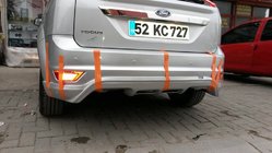 Ford Focus II 2008-2011 Heckstoßstangenabdeckung Sedan (grundiert zum Lackieren) Foto 4