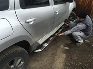 Renault Duster 2008–2017 Seitenschweller Vison (2 Stk., Aluminium & Edelstahl) Foto 1