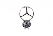 Mercedes S-class W140 1991-1998 Emblem Zielscheibe (mit Schriftzug) Foto 1