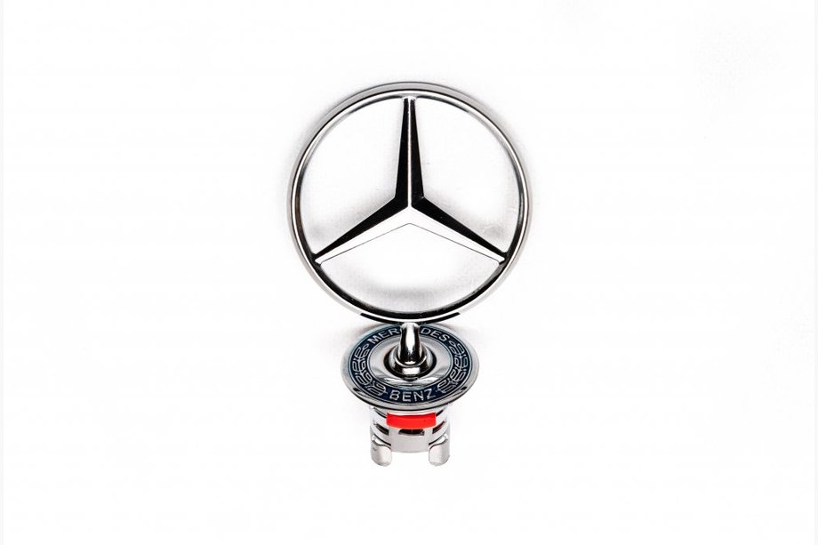Mercedes E-class W210 1995-2002 Emblem Zielscheibe (mit Schriftzug) Image