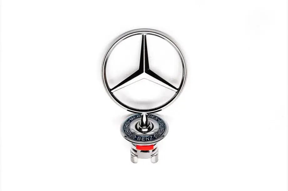 Mercedes S-class W221 2005-2013 Emblem Zielscheibe (mit Schriftzug) Image