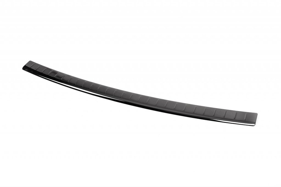 Nissan Qashqai 2014-2021 Heckstoßstangenabdeckung Schwarz Chrom (2014-2017, Edelstahl) Image
