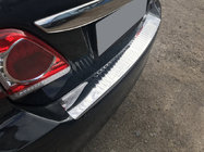 Toyota Corolla 2007-2013 Heckstoßstangenschutz Edelstahl Foto 1