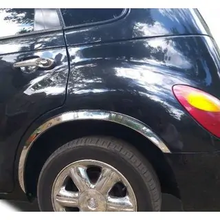 Radlaufverkleidungen (4 Stk, Edelstahl) Chrysler PT Cruiser 2000-2010 Foto 4