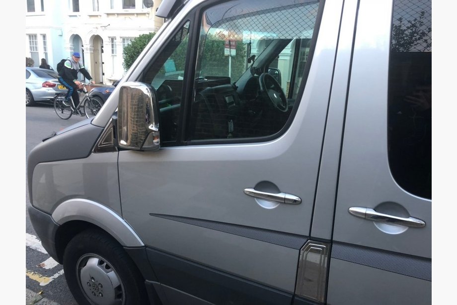 Mercedes Sprinter W906 2006–2018 Chrom Türgriffblenden (4 Stk, Edelstahl) Foto 5
