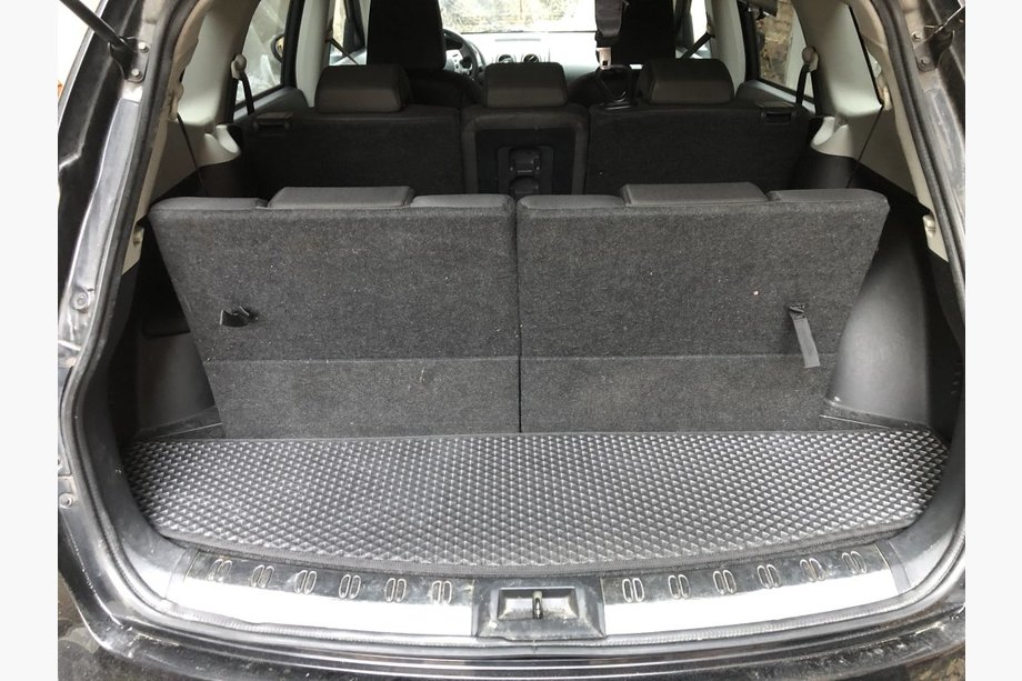 Nissan Qashqai 2007-2010 Kofferraummatte für +2 (kurz, EVA, schwarz) Image