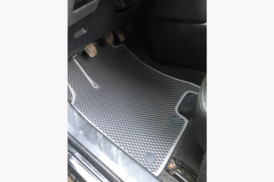 Nissan Qashqai 2007-2010 Fußmatten für +2 (3 Reihen, EVA, Schwarz) Image