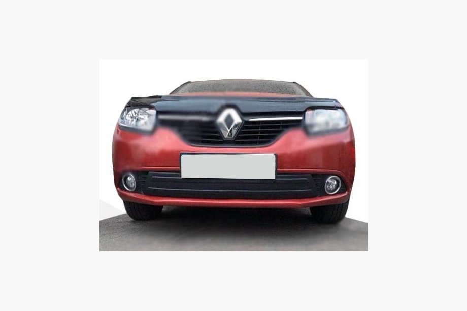 Renault Sandero 2013-2022 Winter-Unterabdeckung für Kühlergrill (2013-2017) Matt Image