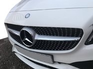 Mercedes C-class W205 2014-2021 Frontgrill Diamond Silber (für Avantgarde/AMG-Line/C43 AMG) 2014-2018, ohne Kamera Foto 7