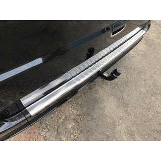 Heckstoßstangenschutz mit Kante (Carmos V1, Edelstahl) Mercedes Viano 2004-2014 Foto 2