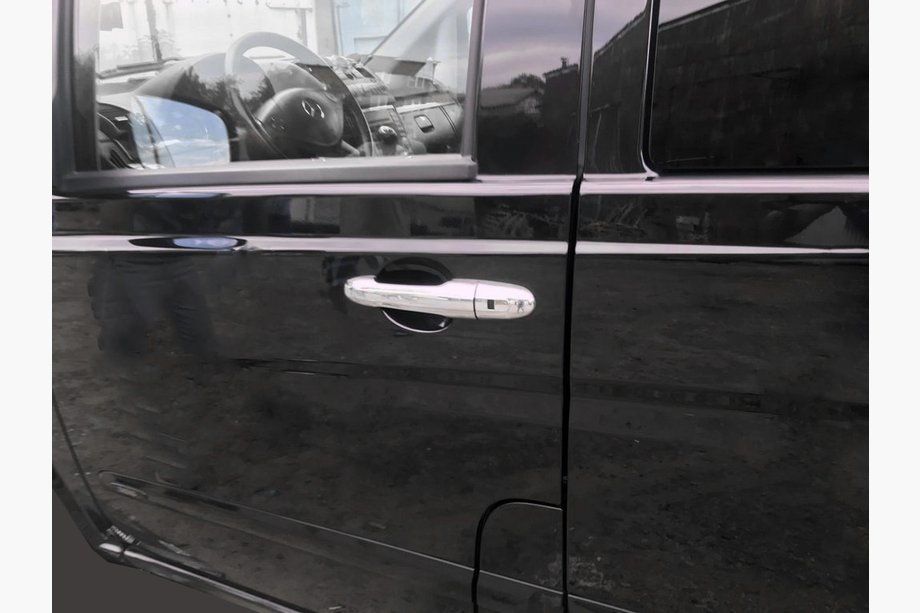 Mercedes Viano 2004-2014 Edelstahl Türgriffblenden Image