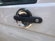 Volkswagen T5 2010-2015 Edelstahl Unterlagen für Türgriffe 4 Stück. OmsaLine - Italienischer Edelstahl Foto 4