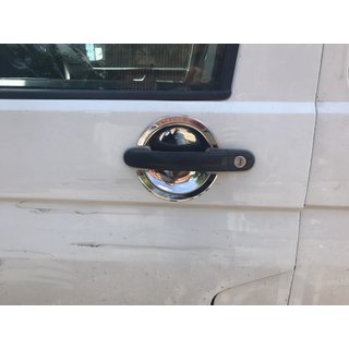 Chrom Türgriffmulden Abdeckungen (Edelstahl) Volkswagen T6 2015-2024 Foto 4