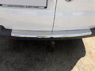 Volkswagen T5 Transporter 2003-2010 SALE! Heckstoßstangenschutz mit Abkantung (Carmos, Edelstahl) Foto 1