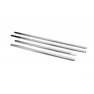 Türleisten Edelstahl (4 Stk) Renault Logan I 2008-2013 Foto 2