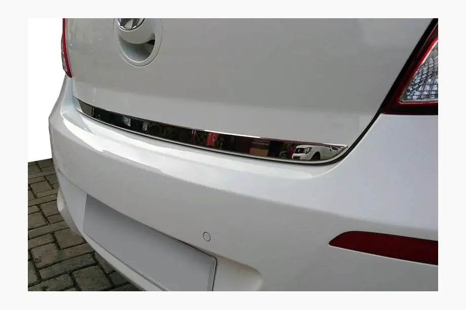 Hyundai I-20 2012-2014 Kofferraumleiste Edelstahl Image