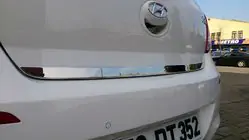 Hyundai I-20 2012-2014 Kofferraumleiste Edelstahl Foto 2