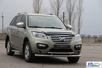 Lifan X60 2011- Frontschutzbügel ST014 (Edelstahl) 60/42 mm Foto 3