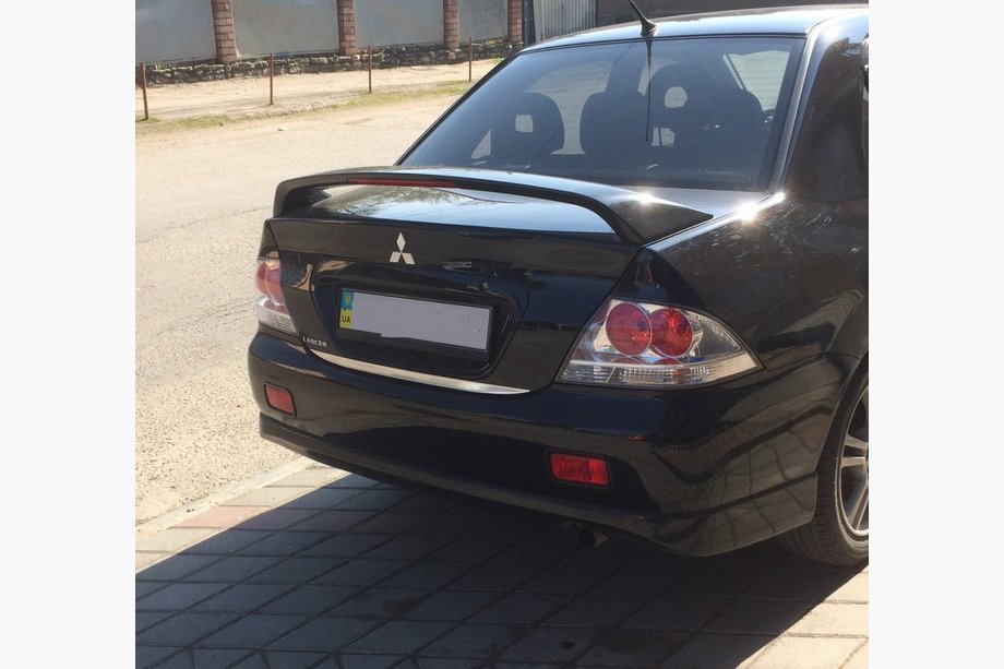 Mitsubishi Lancer 9 2004-2008 Kofferraumleiste Edelstahl Image