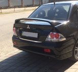 Mitsubishi Lancer 9 2004-2008 Kofferraumleiste Edelstahl Foto 1