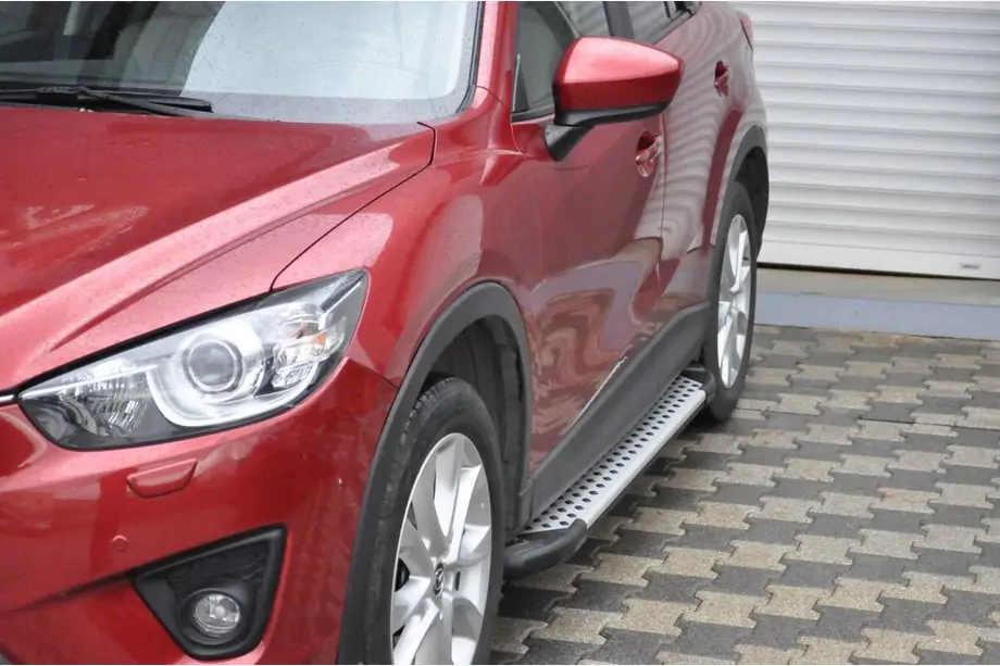 Mazda CX-5 2012-2017 Trittbretter Allmond Grey (2 Stk., Alu) Image