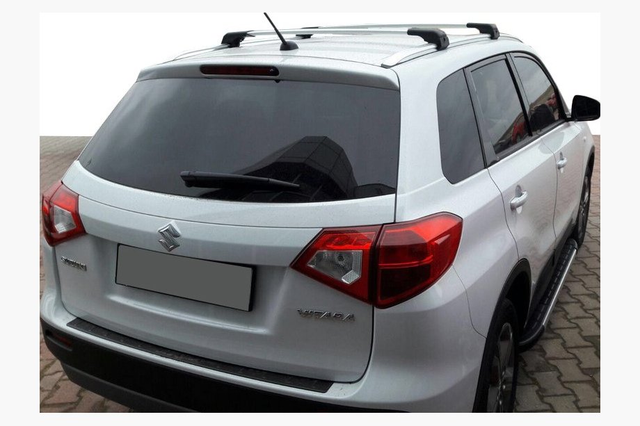 Toyota Rav 4 2019–2025 Dachträger Querträger für integrierte Reling abschließbar (2 Stk) Schwarz Image
