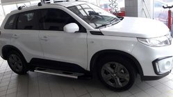 Suzuki Vitara 2015- Trittbretter Bosphorus OLD Grau (2 Stk., Aluminium) Foto 2