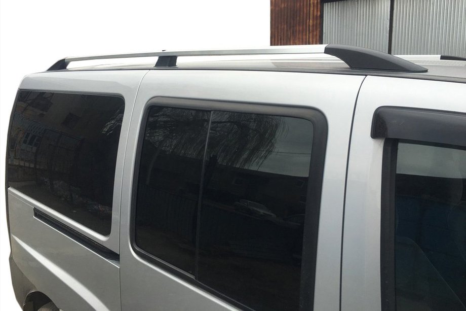 Fiat Doblo I 2001-2005 Dachreling Chrom Kunststoff-Fuesse Image