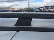 Fiat Doblo II 2010-2022 Dachreling Schwarz Standard, Kunststofffüße Foto 4