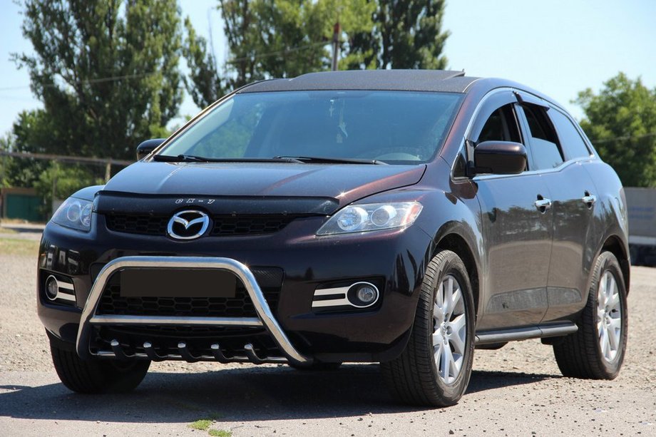 Mazda CX-9 2007-2016 Frontschutz WT003 (Edelstahl) Image