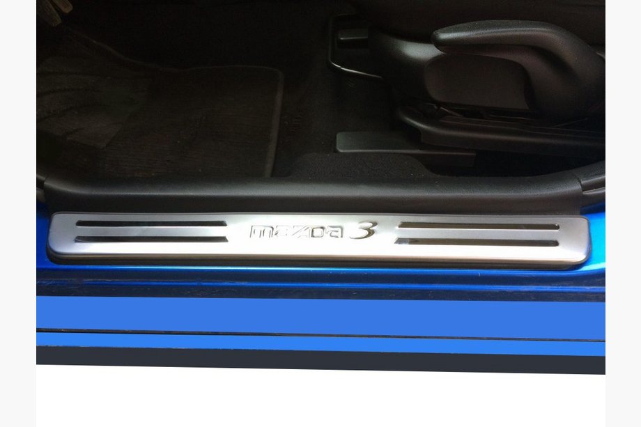 Mazda 3 2003-2009 Einstiegsleisten Libao (4 Stk, Edelstahl) Image