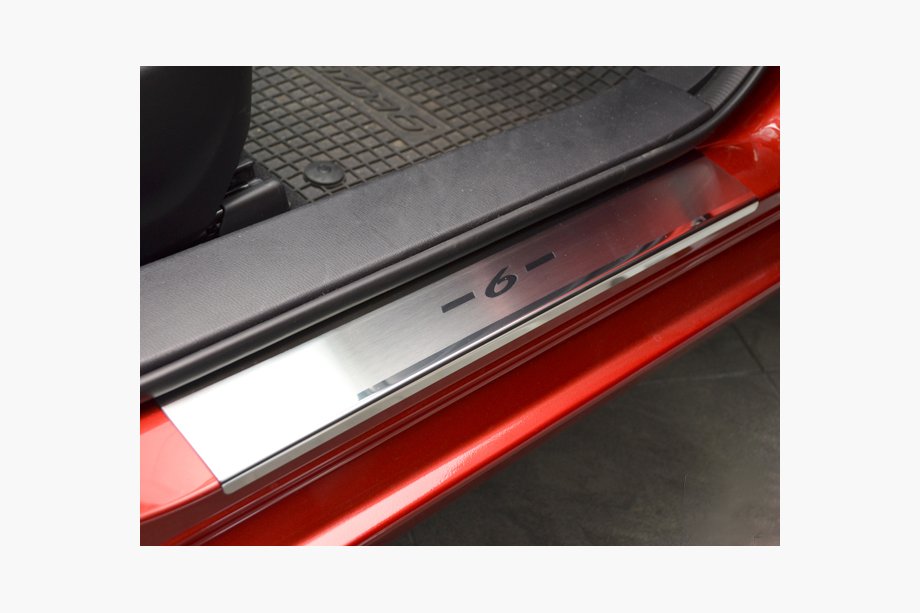 Mazda 6 2012-2024 Einstiegsleisten Abdeckungen Nataniko (4 Stk., Edelstahl) Image
