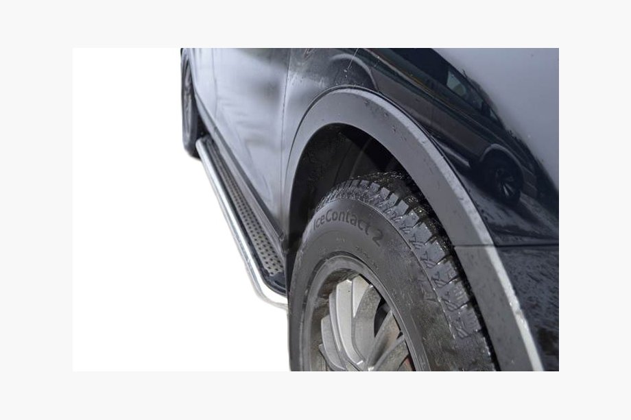 Mercedes GL class X164 2006-2012 Trittbretter Maydos V2 (2 Stk., Edelstahl) Image