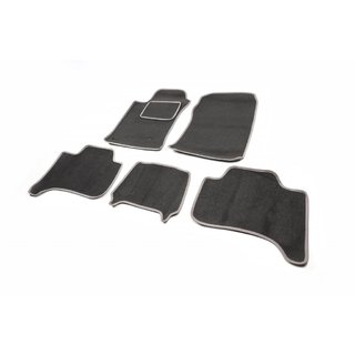 Teppich-Fußmatten Premium (5 Stk) Toyota Land Cruiser Prado 120 2002-2009 Foto 2