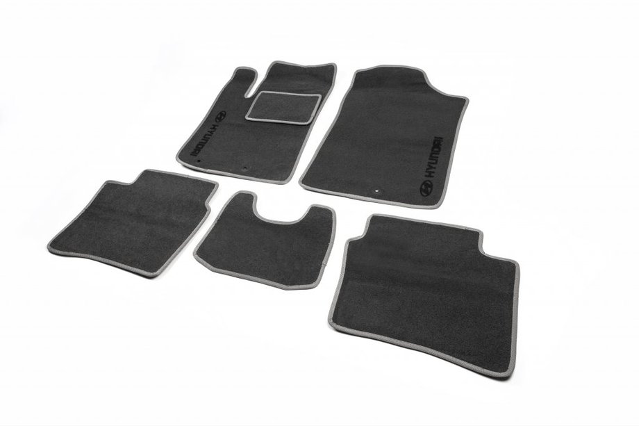 Hyundai Accent 2011-2017 Textil Fußmatten Innenraum (Saek) Image