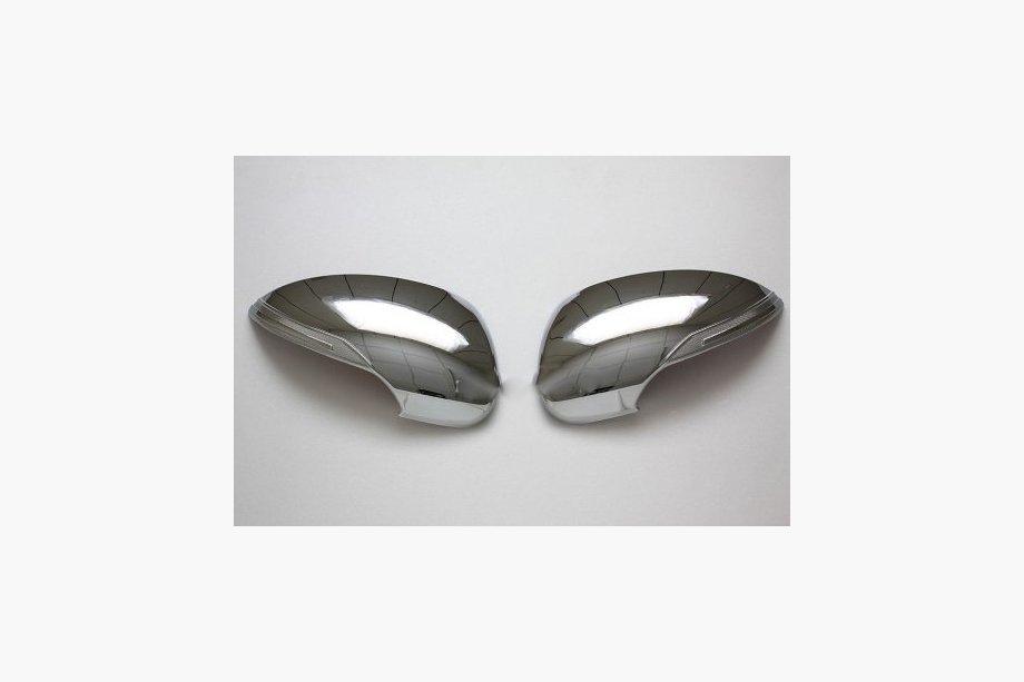 Mercedes S-class W221 2005-2013 Chrom Spiegelabdeckungen (2 Stk, Kunststoff) Image