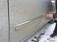 Renault Trafic 2001–2015 Türleisten Set (4 Stück, Chrom Kunststoff) Foto 5