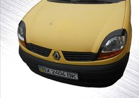 Renault Kangoo 1998-2008 Scheinwerferblenden (2 Stk., Schwarzes ABS) (2003-2008) Schwarz Matt Foto 1
