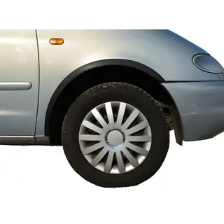 Radlaufblenden (4 Stk, schwarz) Jaguar X-Type 2001-2009 Foto 1