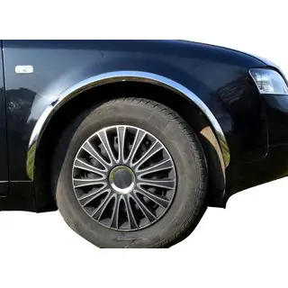 Radlaufverkleidungen (4 Stk, Edelstahl) Audi A4 B6 2000-2004 Foto 1