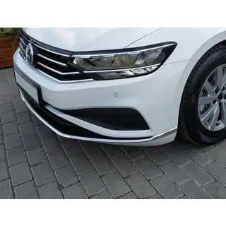 Edelstahl Abdeckung für vordere Stoßstange (2019+, 3 Stk) Foto 1