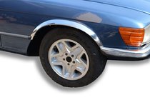 Mercedes W107 1971-1989 Radlaufleisten Edelstahl (4 Stk) Foto 1