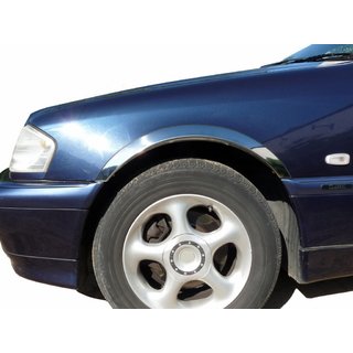 Radlaufverkleidungen (4 Stk, Edelstahl) Mercedes C-class W202 1993-2001 Foto 1