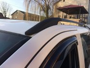 Mercedes Viano 2004-2014 Dachreling schwarz ELITE (Kunststofffuss) Kurzer Radstand (Compact) Foto 3